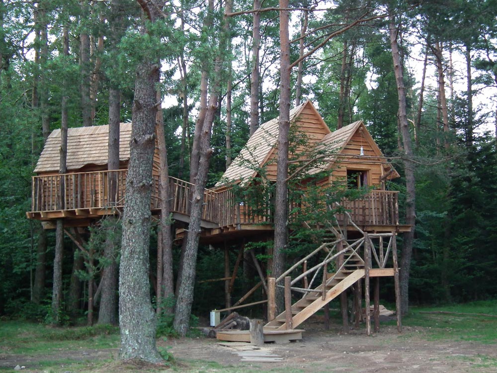 Réalisations  Cabanade - Constructeur bâtisseurs de cabanes